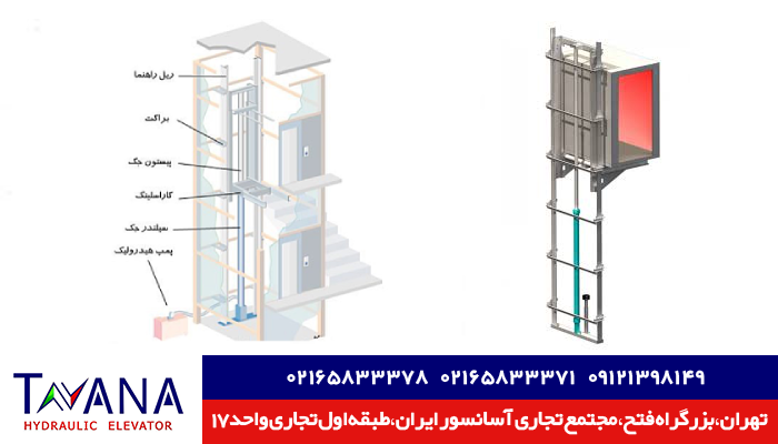 جک آسانسور هیدرولیک